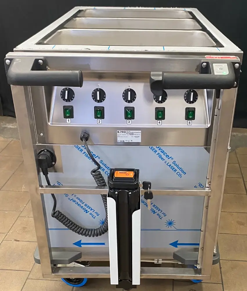 Motorisation chariot bain-marie